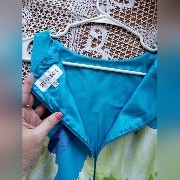 NWOT  Vincent Van Gogh cocktail dress - Picture 10 of 16